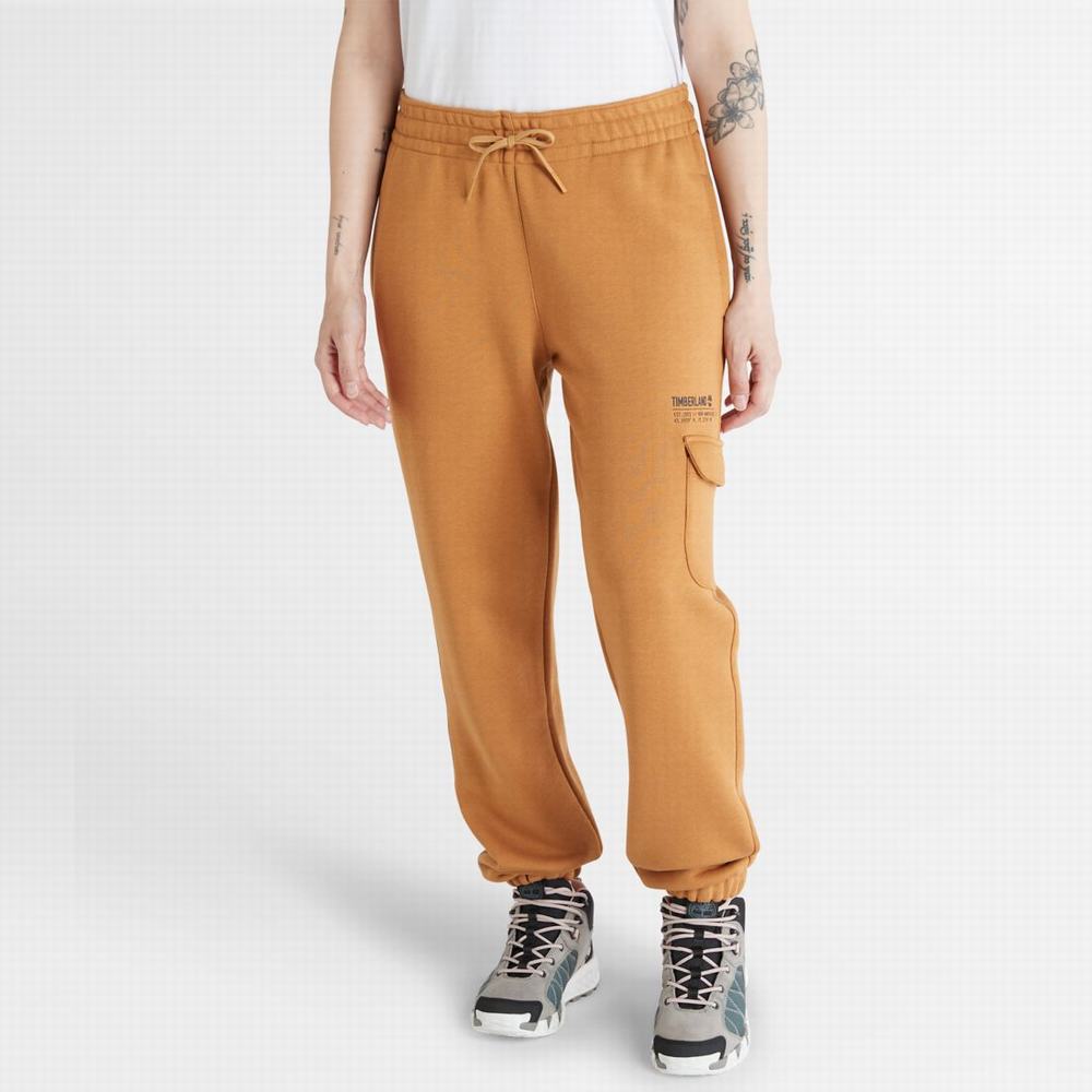 Dámské Jogger Pants Timberland Cargo Jogger Hnědé | TI47829-923