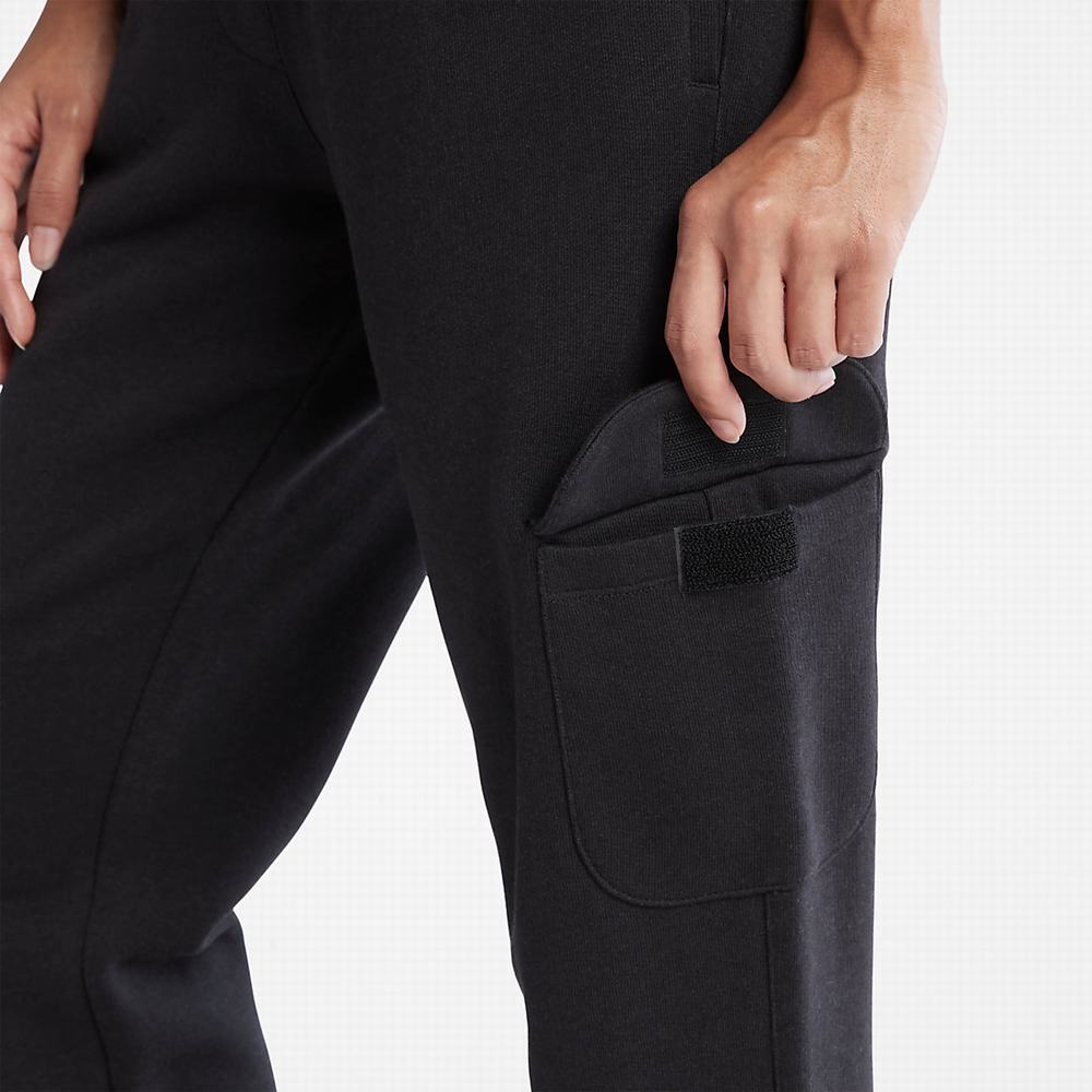Dámské Kalhoty Timberland Cargo Tracksuit Bottoms Černé | TI30469-295