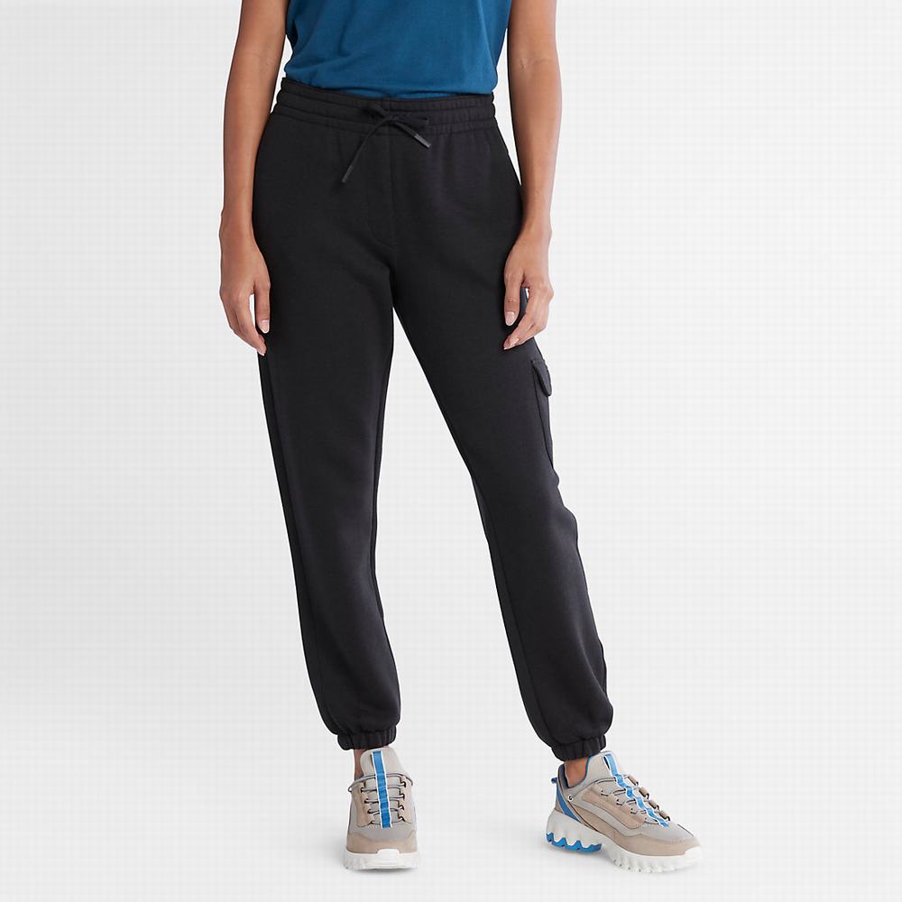 Dámské Kalhoty Timberland Cargo Tracksuit Bottoms Černé | TI30469-295