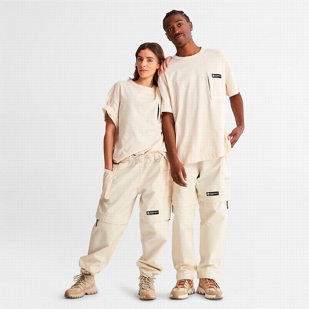 Dámské Kalhoty Timberland Earthkeepers® by Raeburn Zip-off Utility Béžový | TI75416-248