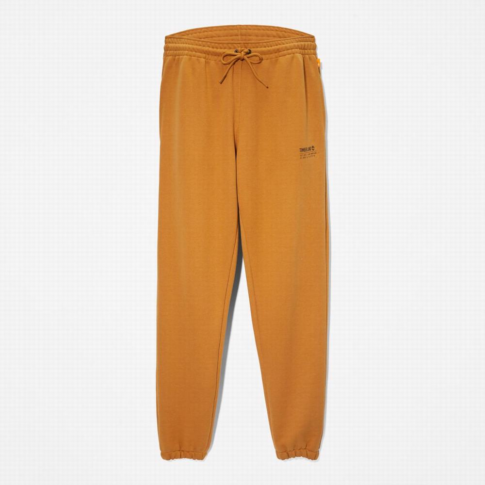 Dámské Kalhoty Timberland Luxe Pohodlí Sweatpants Hnědé | TI87215-603