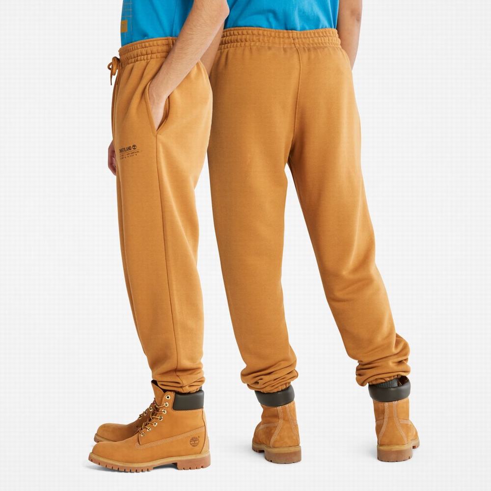 Dámské Kalhoty Timberland Luxe Pohodlí Sweatpants Hnědé | TI87215-603