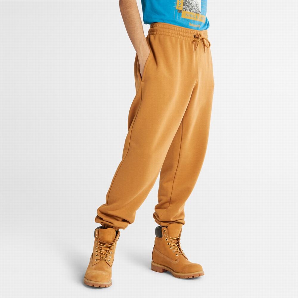 Dámské Kalhoty Timberland Luxe Pohodlí Sweatpants Hnědé | TI87215-603