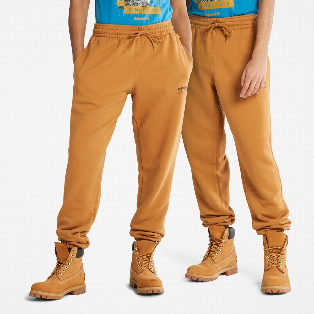 Dámské Kalhoty Timberland Luxe Pohodlí Sweatpants Hnědé | TI87215-603