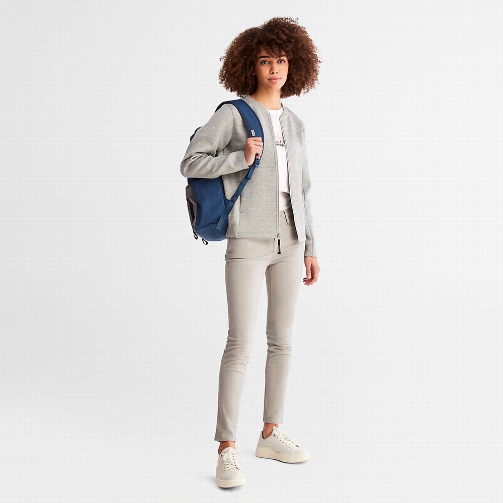 Dámské Kalhoty Timberland Mid-rise Super-skinny Šedé | TI03169-462