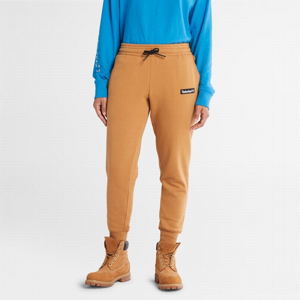 Dámské Kalhoty Timberland Sweatpants Hnědé | TI52416-865