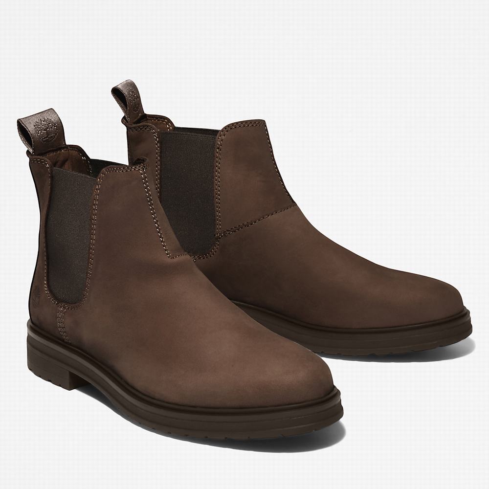 Dámské Kotníkové Boty Timberland Hannover Hill Tmavě Hnědé | TI80196-794