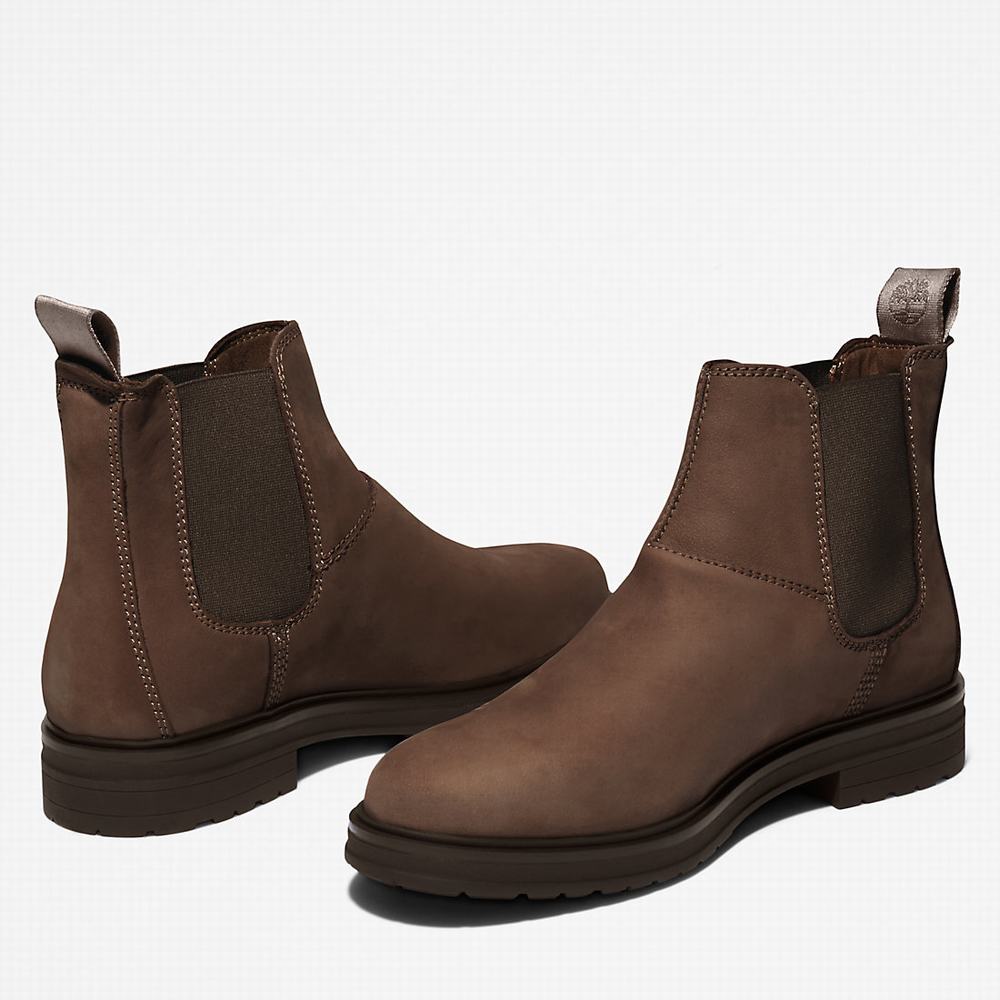 Dámské Kotníkové Boty Timberland Hannover Hill Tmavě Hnědé | TI80196-794