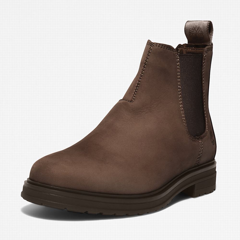 Dámské Kotníkové Boty Timberland Hannover Hill Tmavě Hnědé | TI80196-794