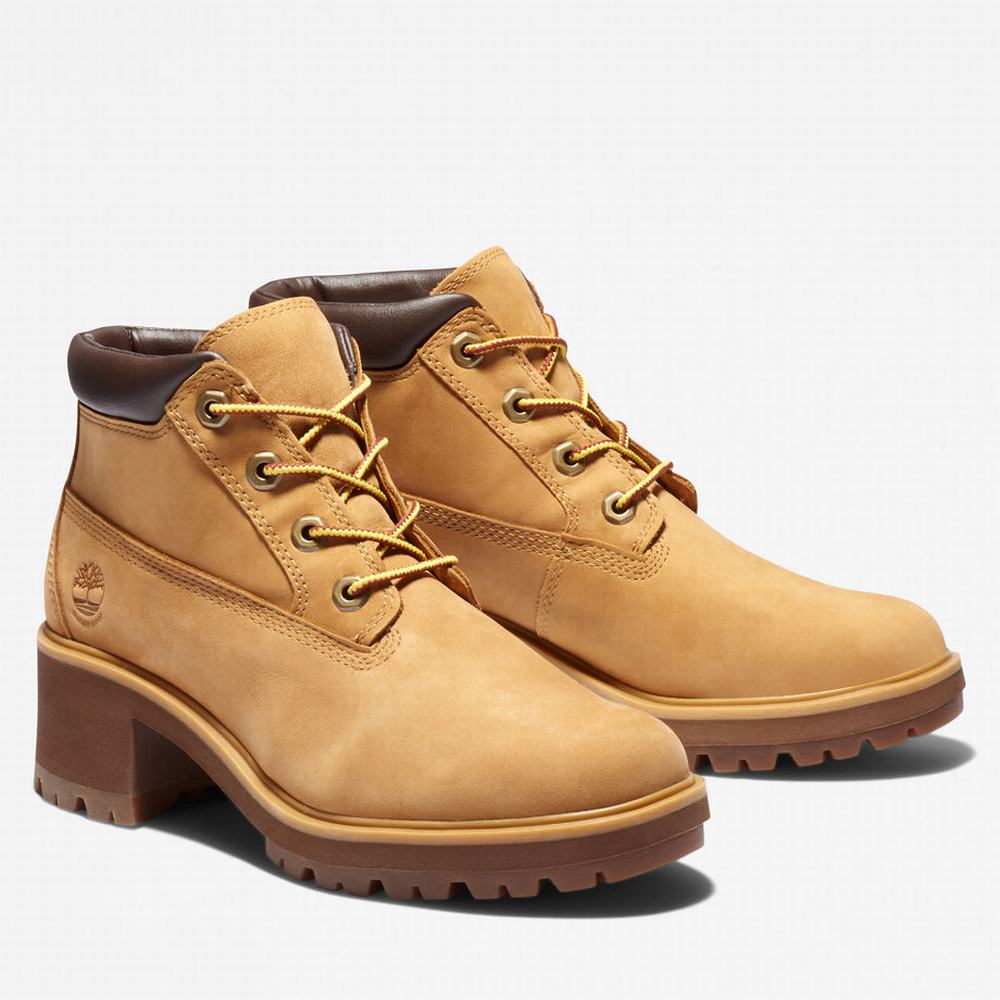 Dámské Kotníkové Boty Timberland Kinsley Waterproof Chukkas Žluté | TI17523-391
