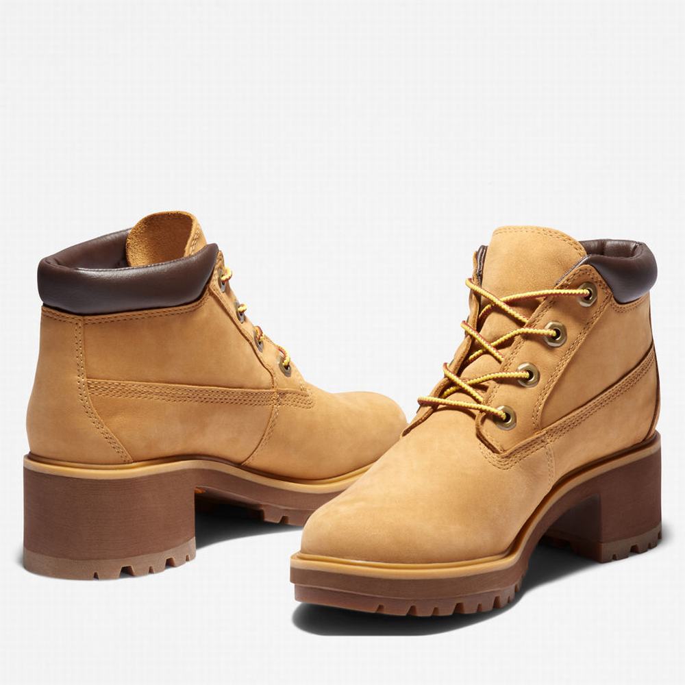 Dámské Kotníkové Boty Timberland Kinsley Waterproof Chukkas Žluté | TI17523-391