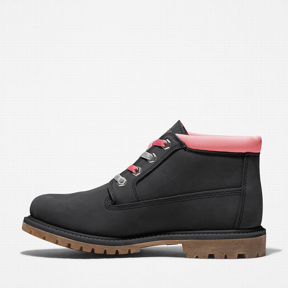 Dámské Kotníkové Boty Timberland Nellie Warm Chukka Černé | TI89735-038