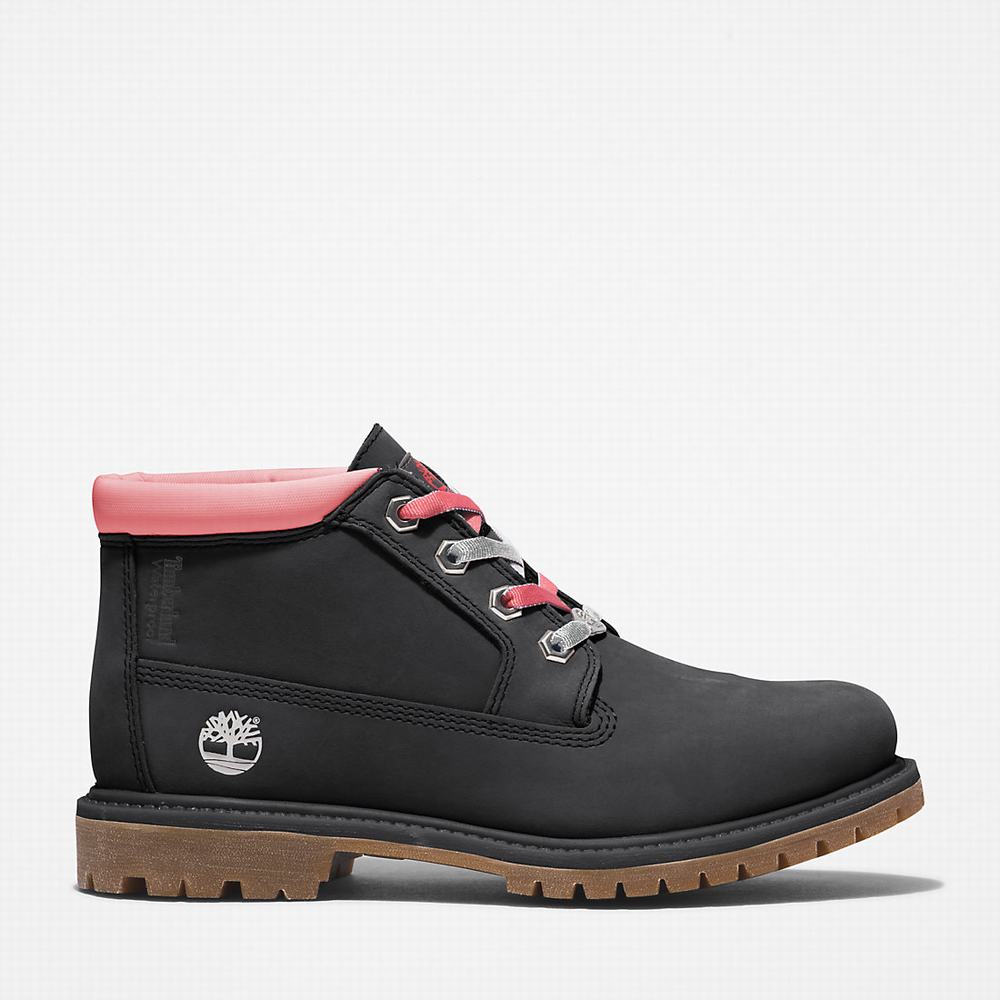 Dámské Kotníkové Boty Timberland Nellie Warm Chukka Černé | TI89735-038