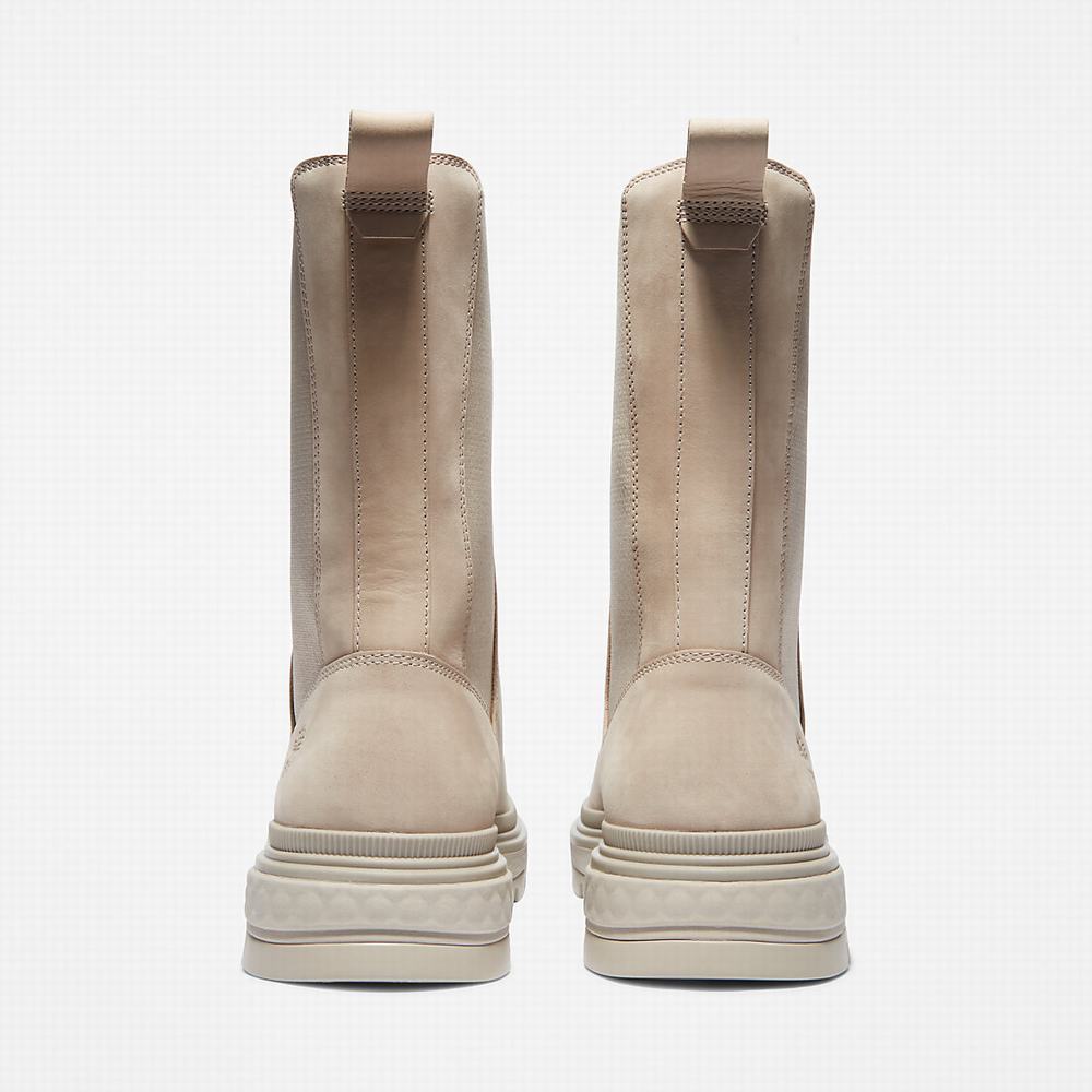 Dámské Kotníkové Boty Timberland Ray City GreenStride™ Combat Béžový | TI40726-289
