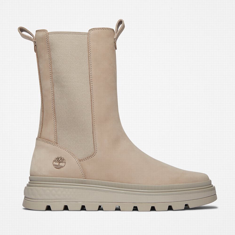 Dámské Kotníkové Boty Timberland Ray City GreenStride™ Combat Béžový | TI40726-289