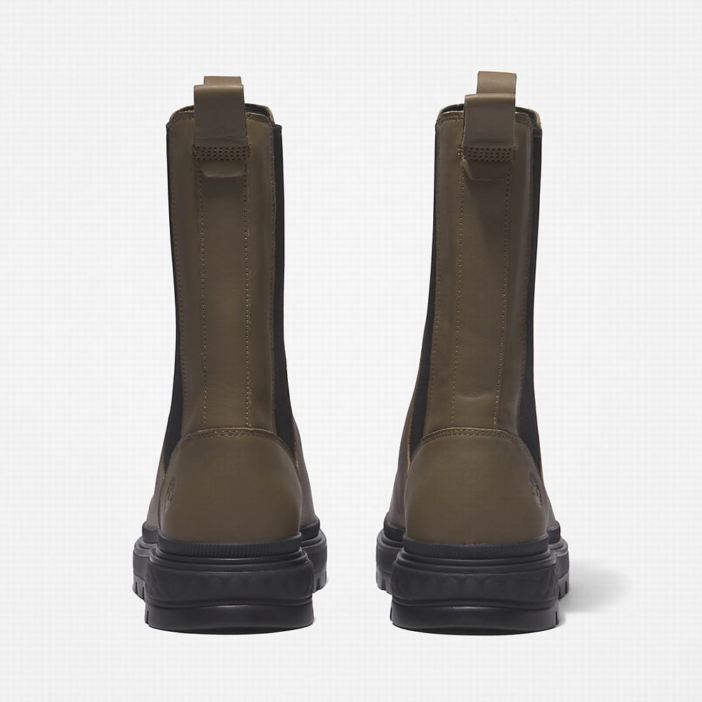 Dámské Kotníkové Boty Timberland Ray City GreenStride™ Combat Zelene | TI65219-140