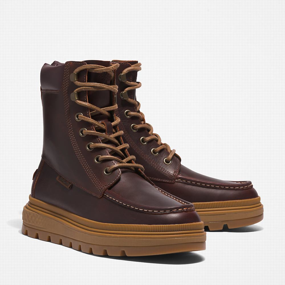 Dámské Kotníkové Boty Timberland Ray City Moc-Špicí Chukka Vínové | TI91052-608
