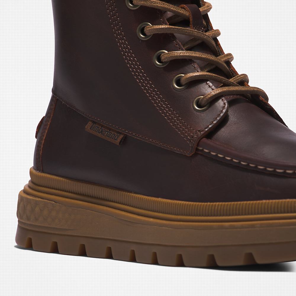 Dámské Kotníkové Boty Timberland Ray City Moc-Špicí Chukka Vínové | TI91052-608