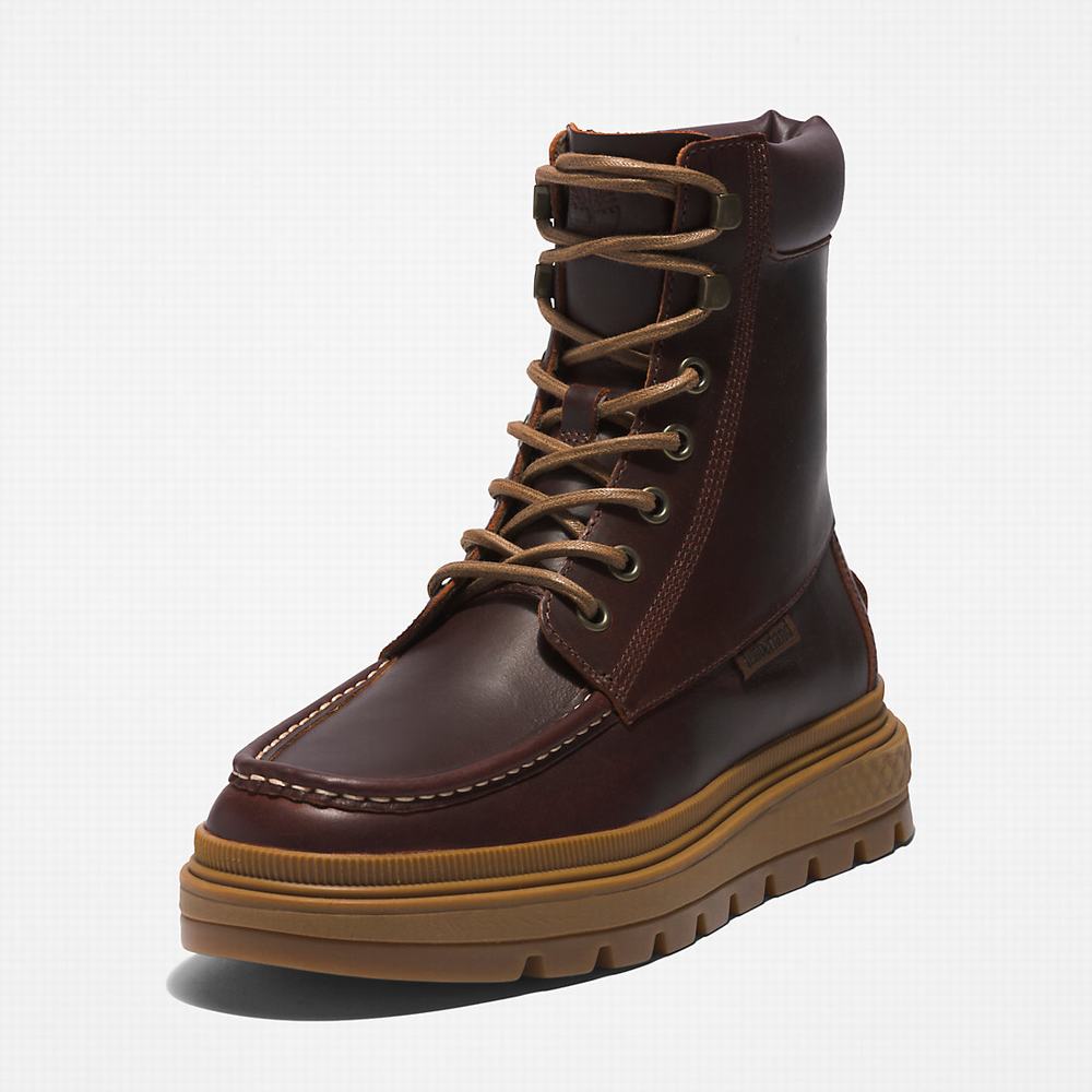 Dámské Kotníkové Boty Timberland Ray City Moc-Špicí Chukka Vínové | TI91052-608