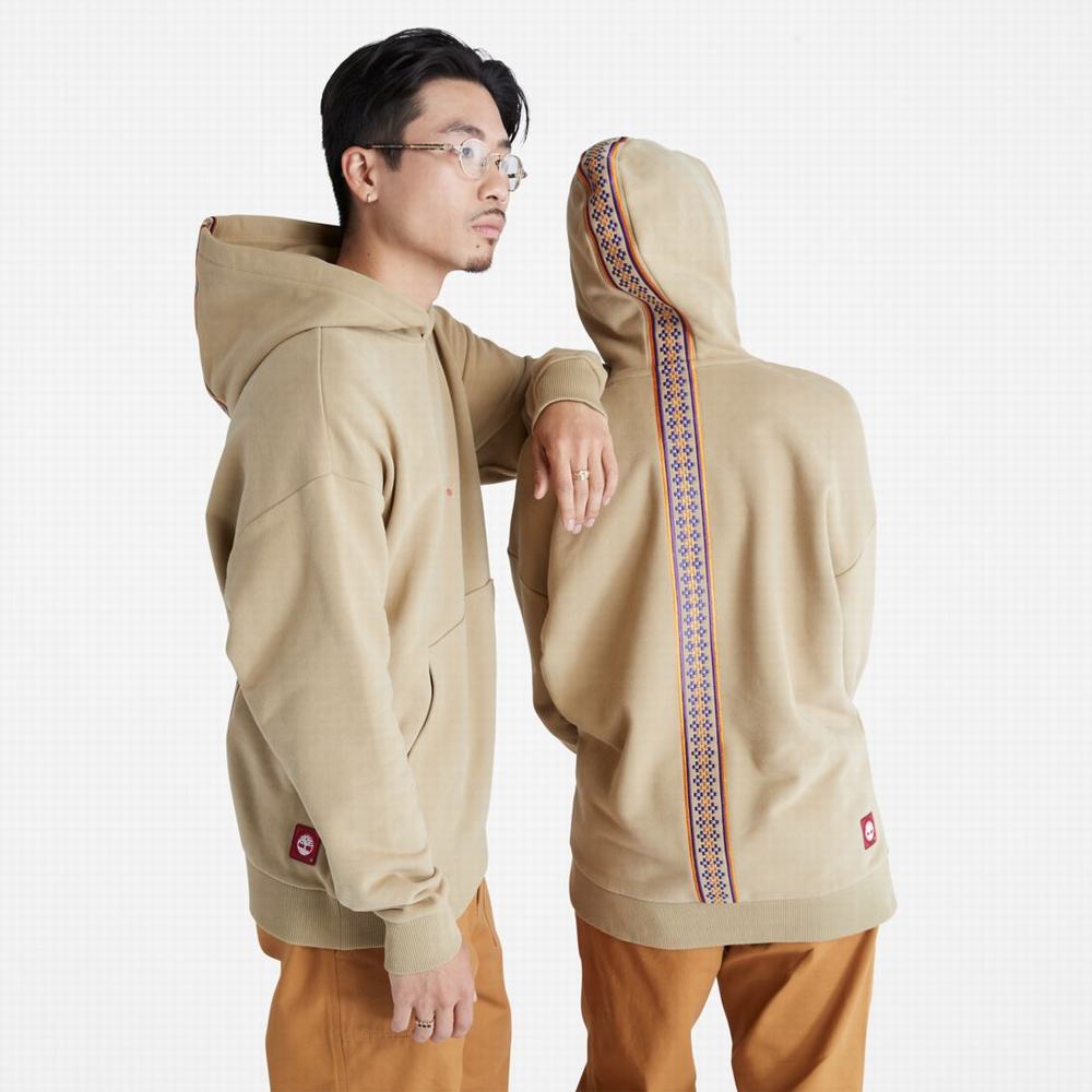Dámské Mikiny S Kapucí Timberland CLOT x Timberland Hnědožlutý | TI85136-482