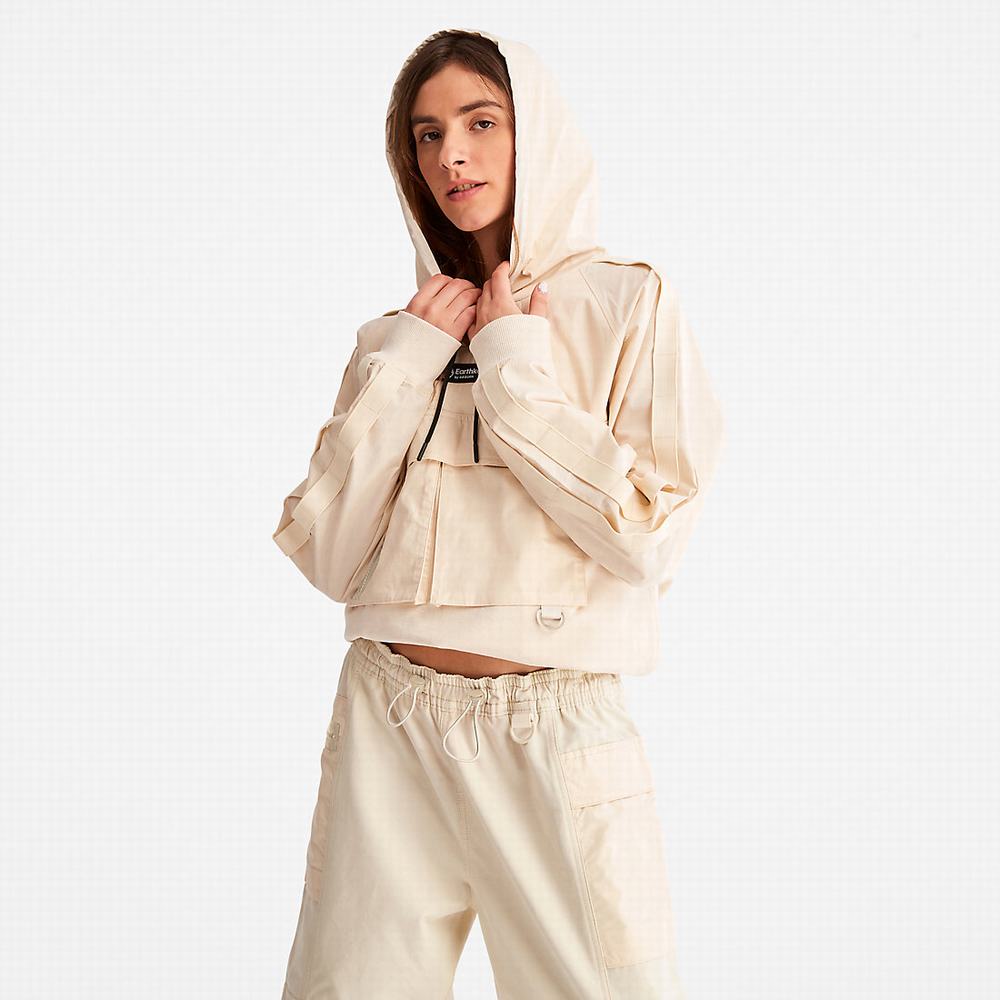 Dámské Mikiny S Kapucí Timberland Earthkeepers® by Raeburn Packable Béžový | TI48731-683