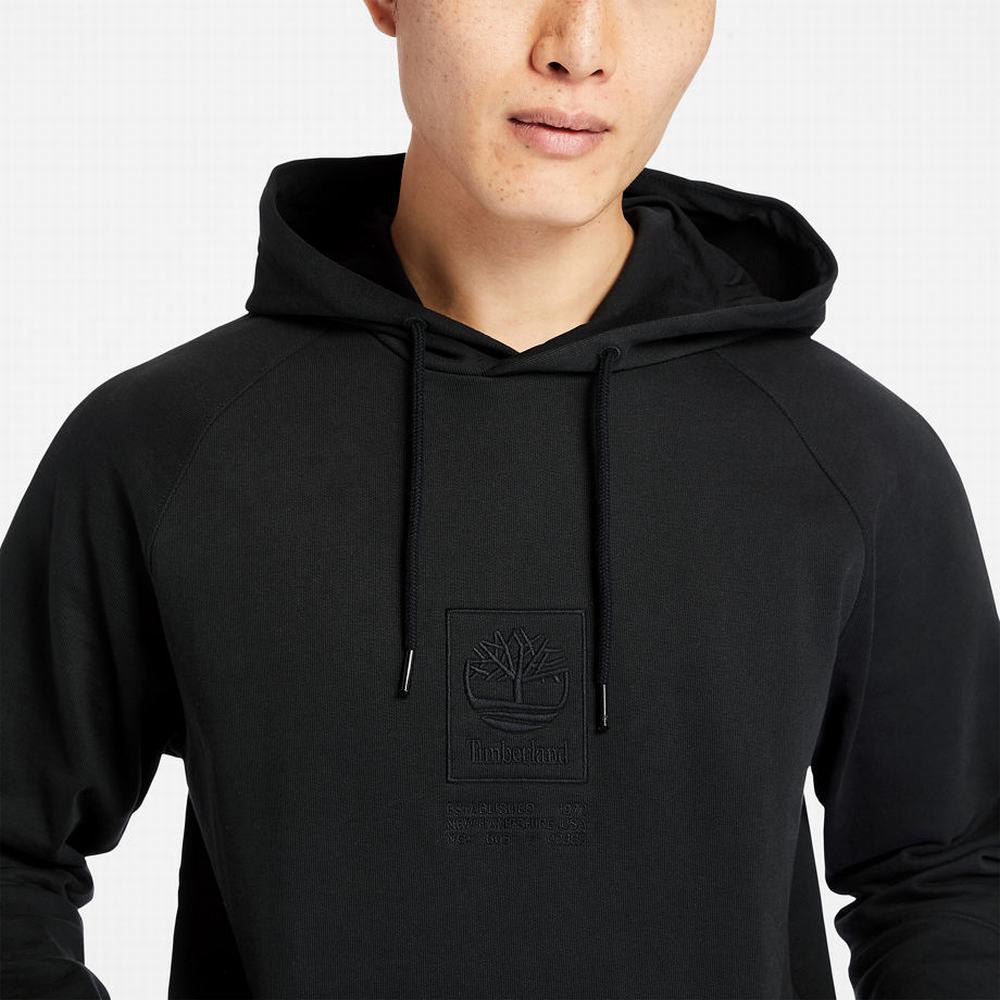 Dámské Mikiny S Kapucí Timberland Heavyweight Logo Černé | TI72935-143
