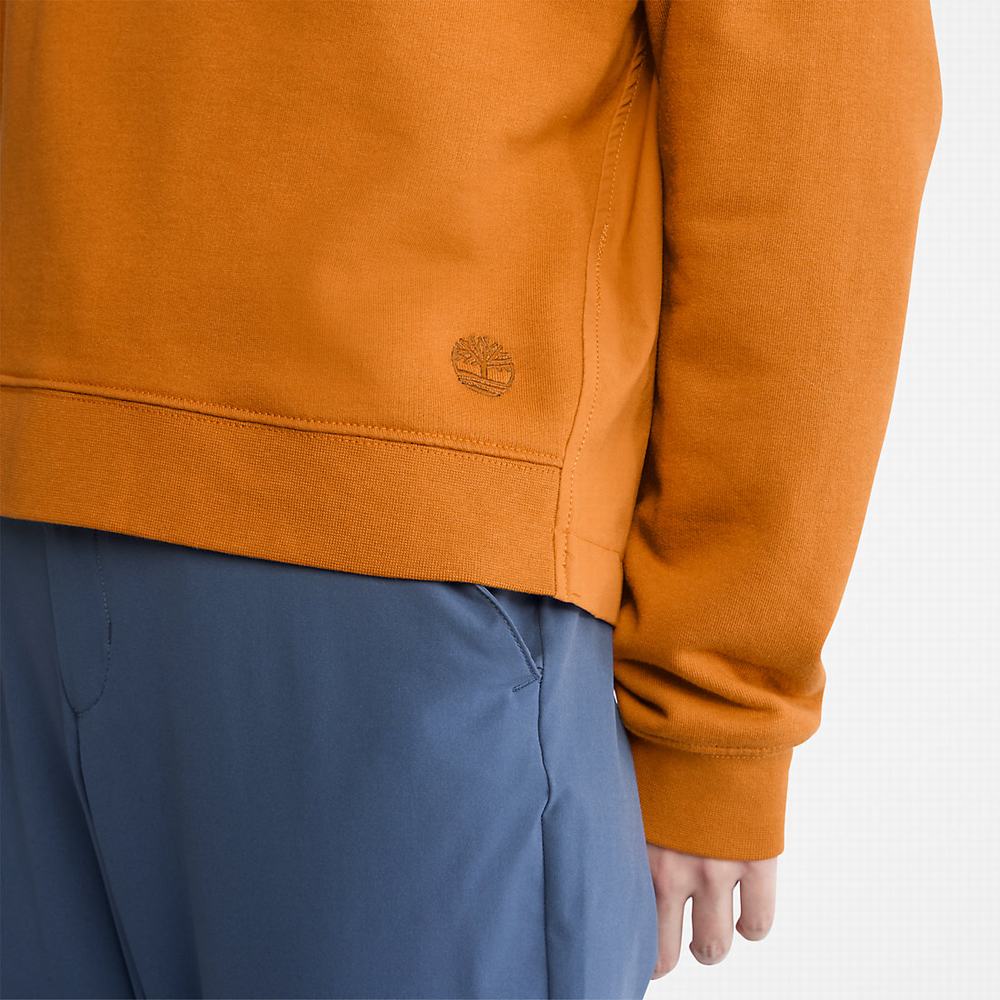 Dámské Mikiny S Kapucí Timberland Solid-colour Hnědé | TI19645-580