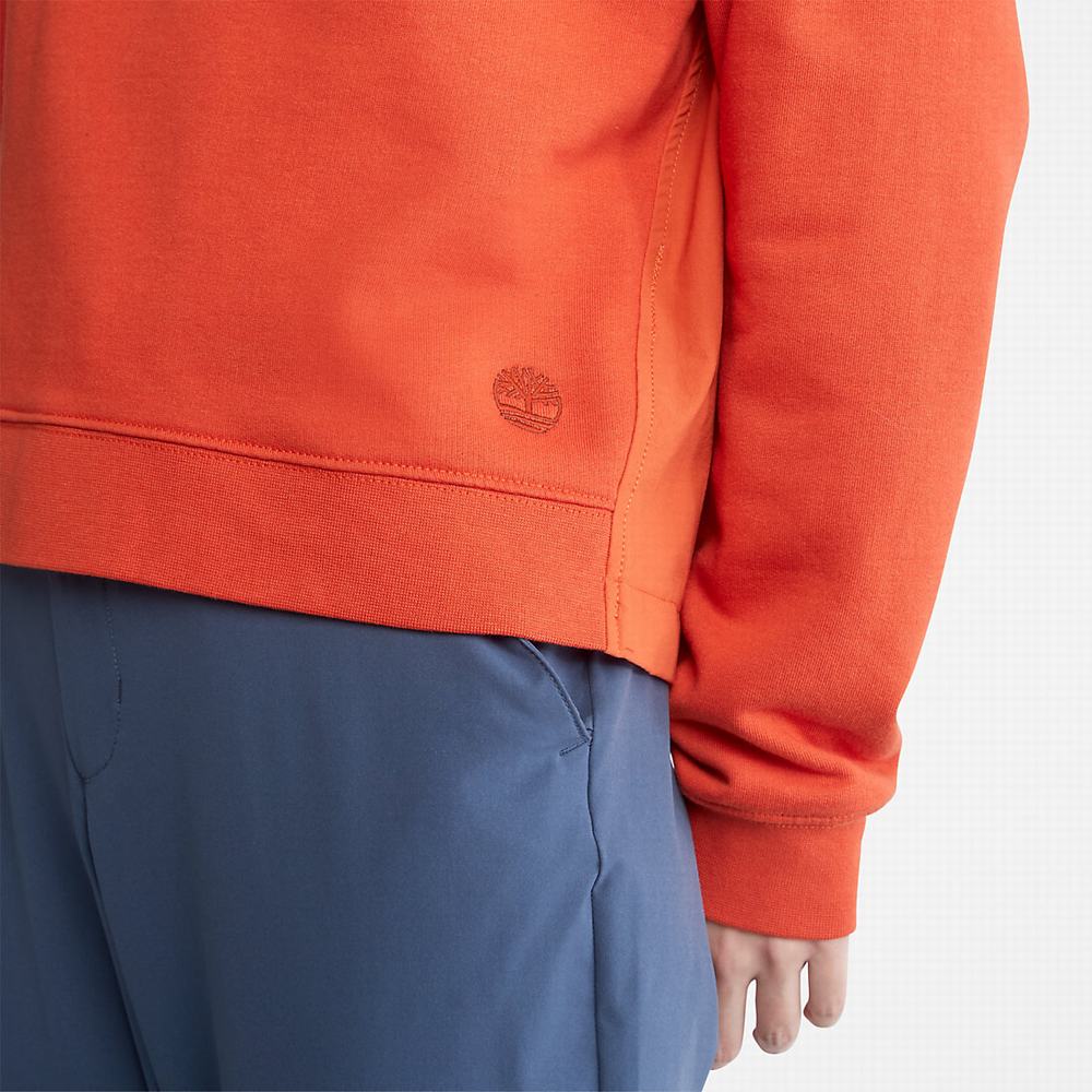 Dámské Mikiny S Kapucí Timberland Solid-colour Oranžové | TI23519-742
