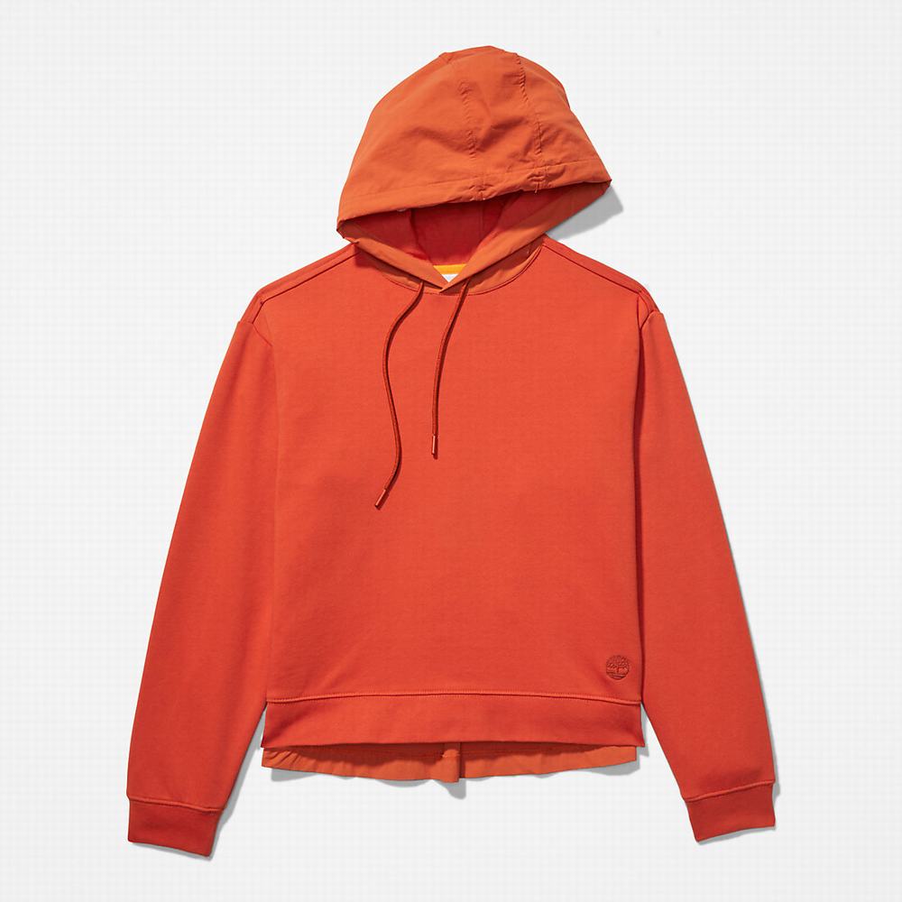 Dámské Mikiny S Kapucí Timberland Solid-colour Oranžové | TI23519-742