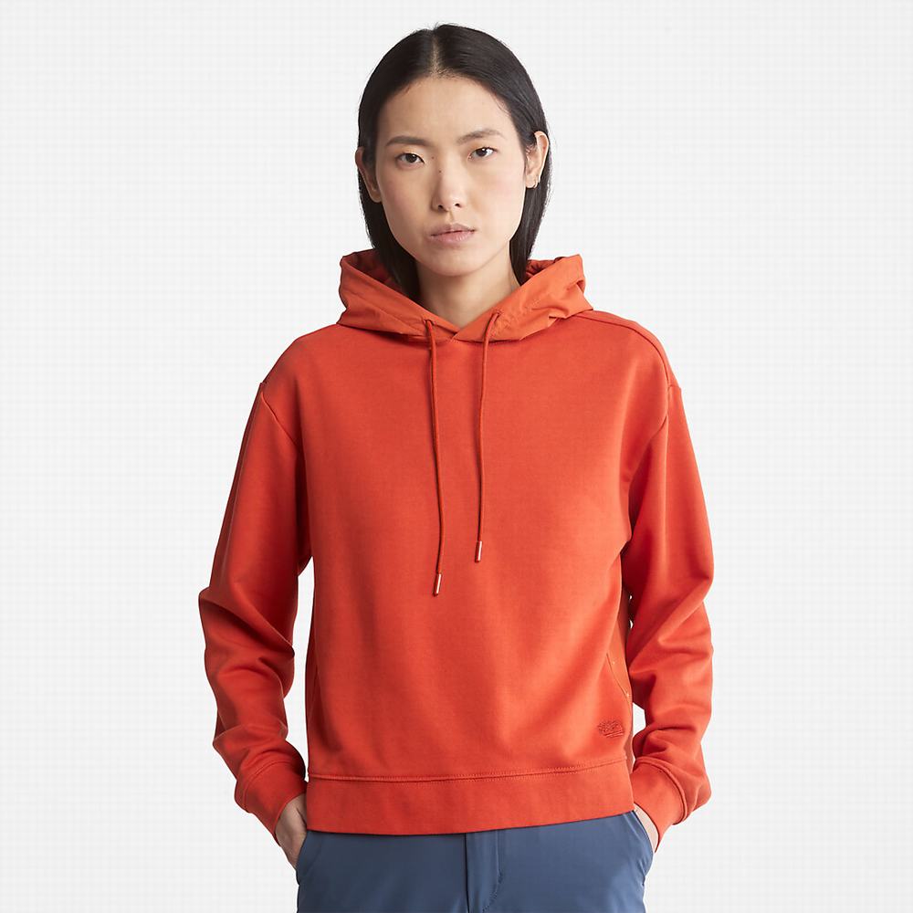 Dámské Mikiny S Kapucí Timberland Solid-colour Oranžové | TI23519-742