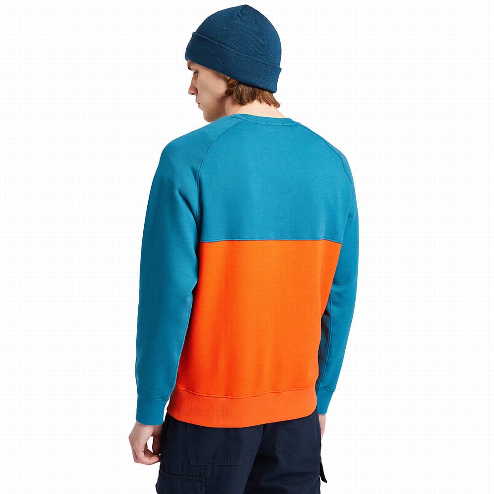Dámské Mikiny Timberland Cut-and-sew Tyrkysové | TI95436-573