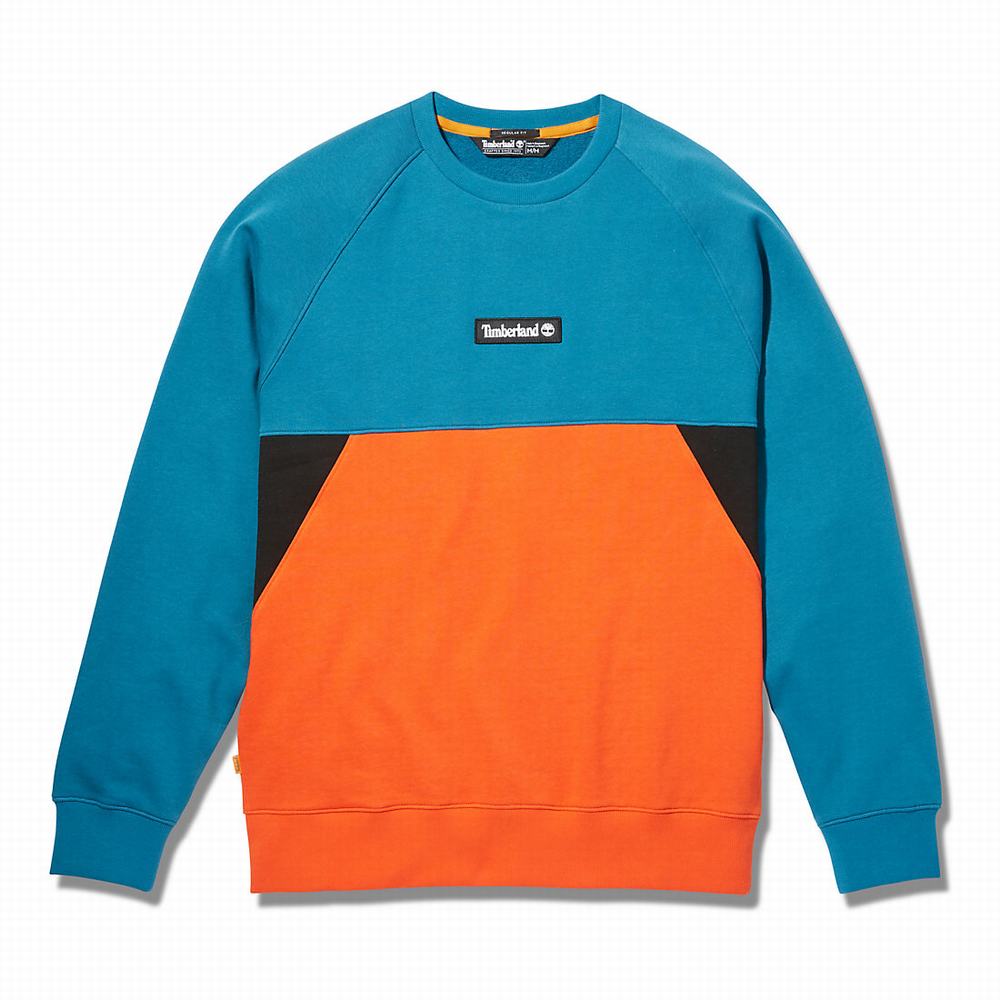 Dámské Mikiny Timberland Cut-and-sew Tyrkysové | TI95436-573