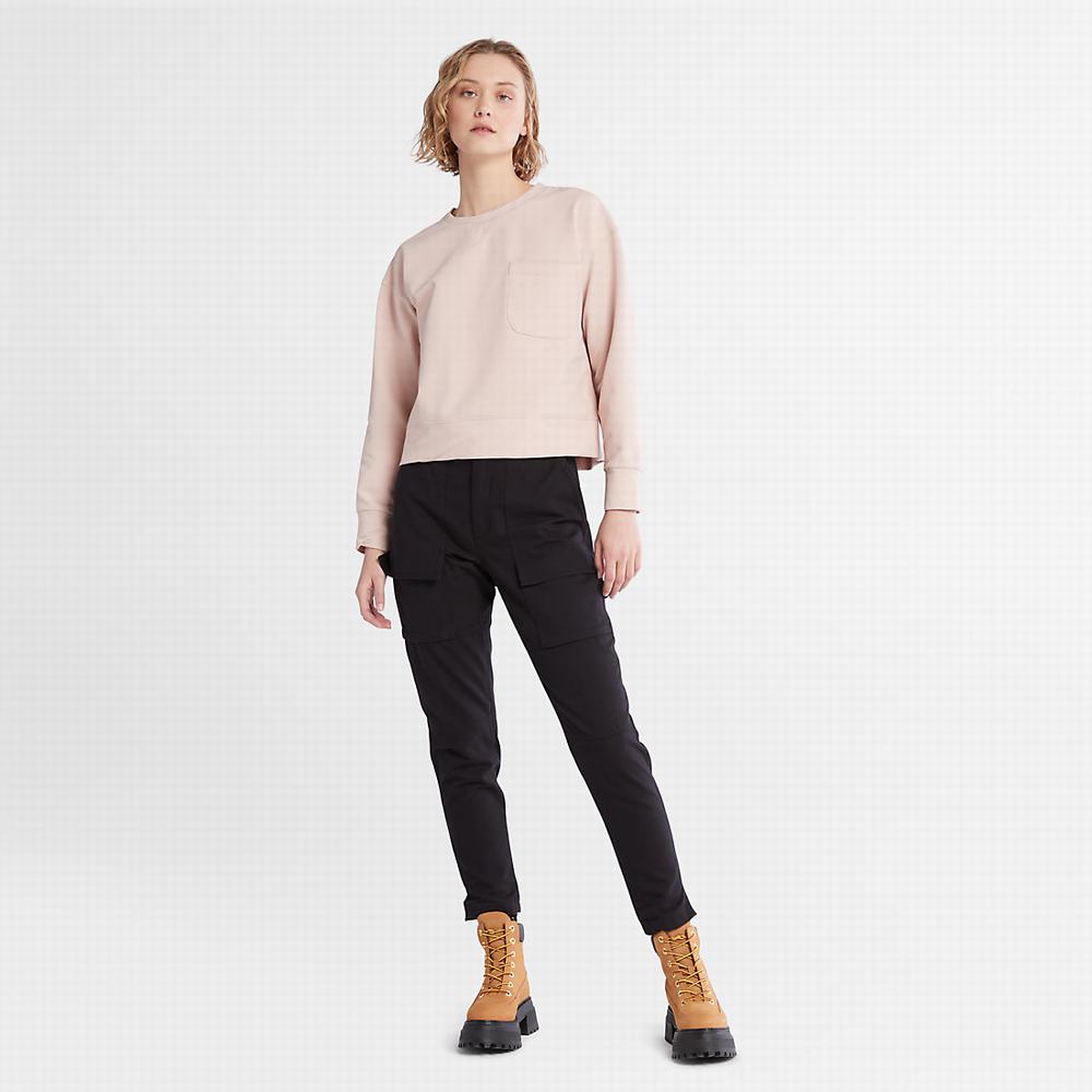 Dámské Mikiny Timberland Timberloop™ Hybridní Růžové | TI71403-037
