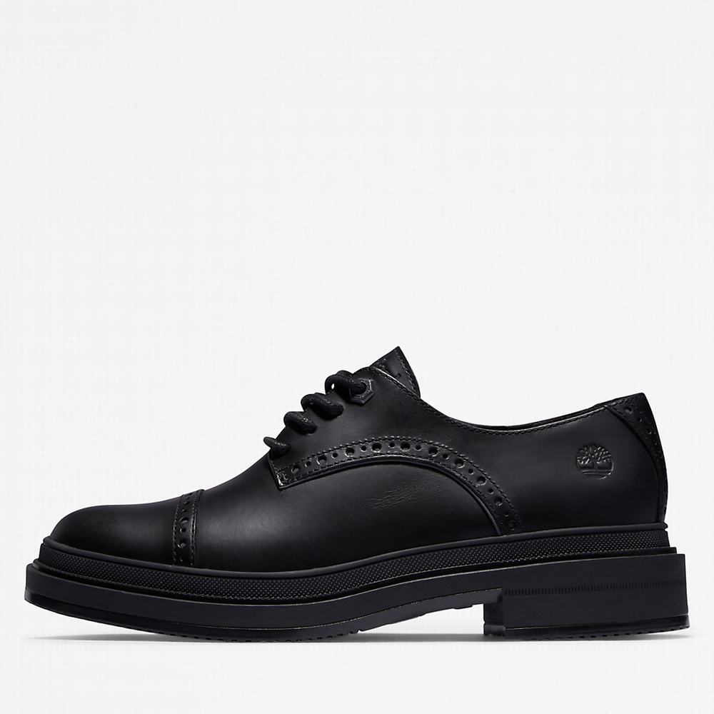 Dámské Oxford Boty Timberland Lisbon Lane Brogue Černé | TI05297-357