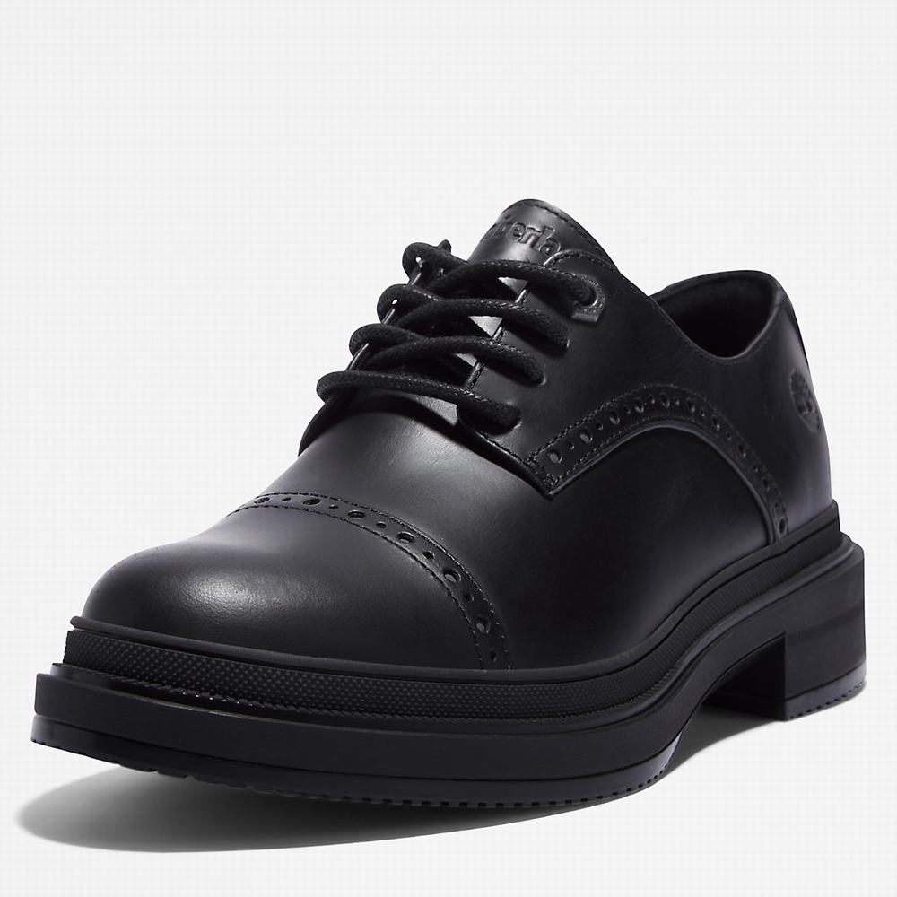 Dámské Oxford Boty Timberland Lisbon Lane Brogue Černé | TI05297-357