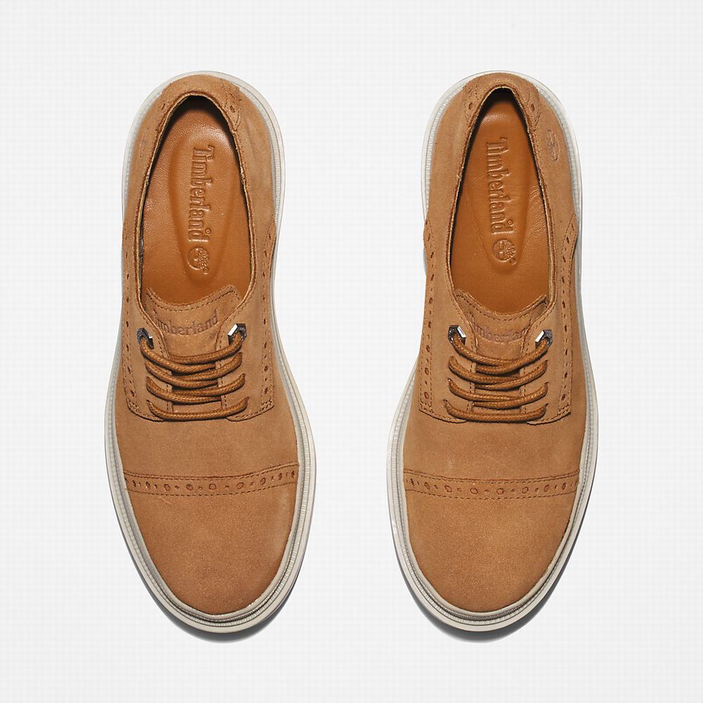 Dámské Oxford Boty Timberland Lisbon Lane Brogue Béžový | TI70369-728