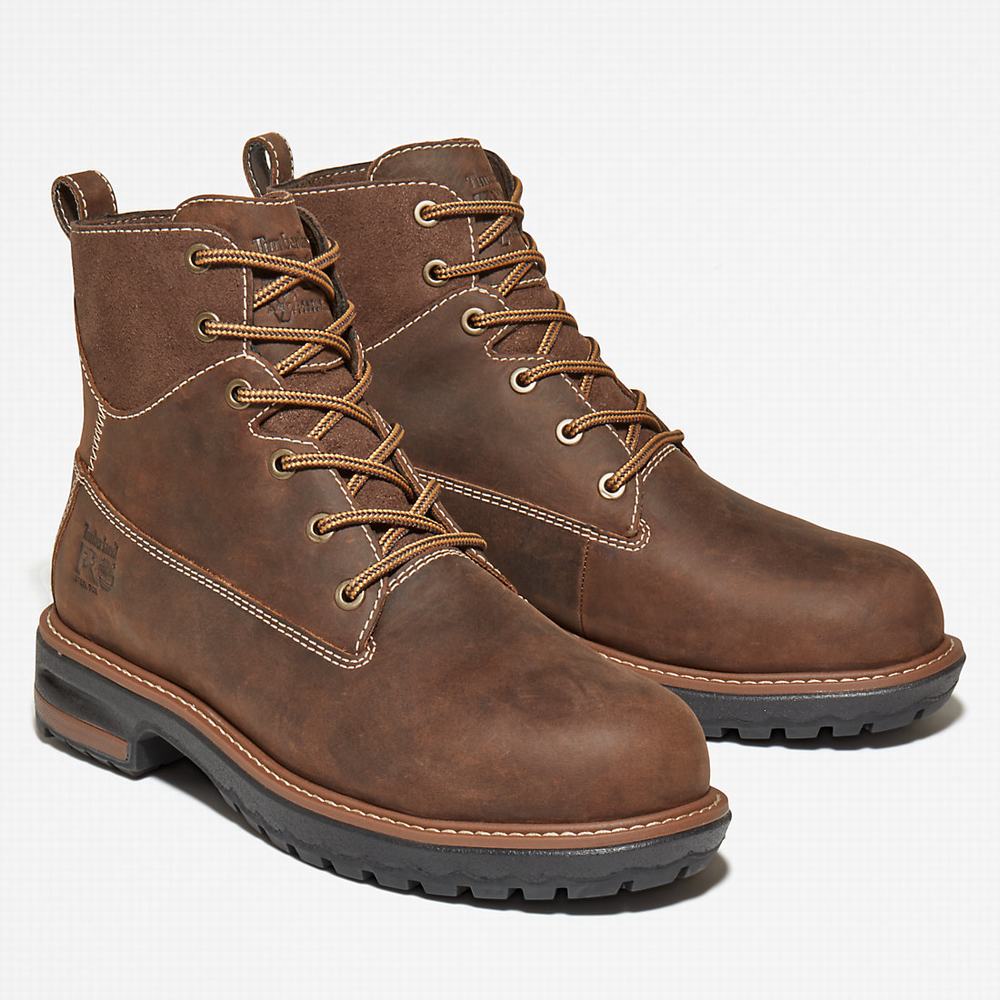 Dámské Pracovní Boty Timberland 6-inch Hightower Worker Boot Hnědé | TI03479-683