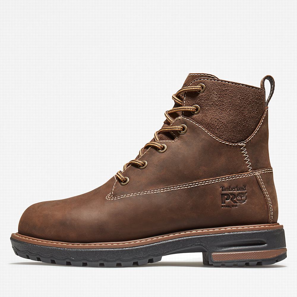Dámské Pracovní Boty Timberland 6-inch Hightower Worker Boot Hnědé | TI03479-683
