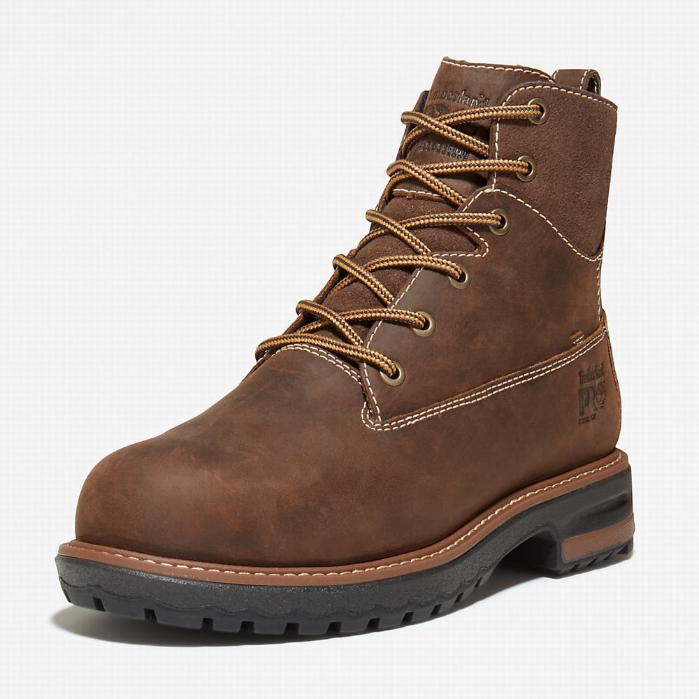 Dámské Pracovní Boty Timberland 6-inch Hightower Worker Boot Hnědé | TI03479-683