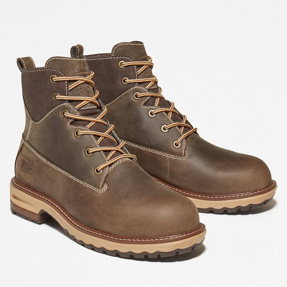 Dámské Pracovní Boty Timberland 6-inch Hightower Worker Boot Hnědé | TI20458-168