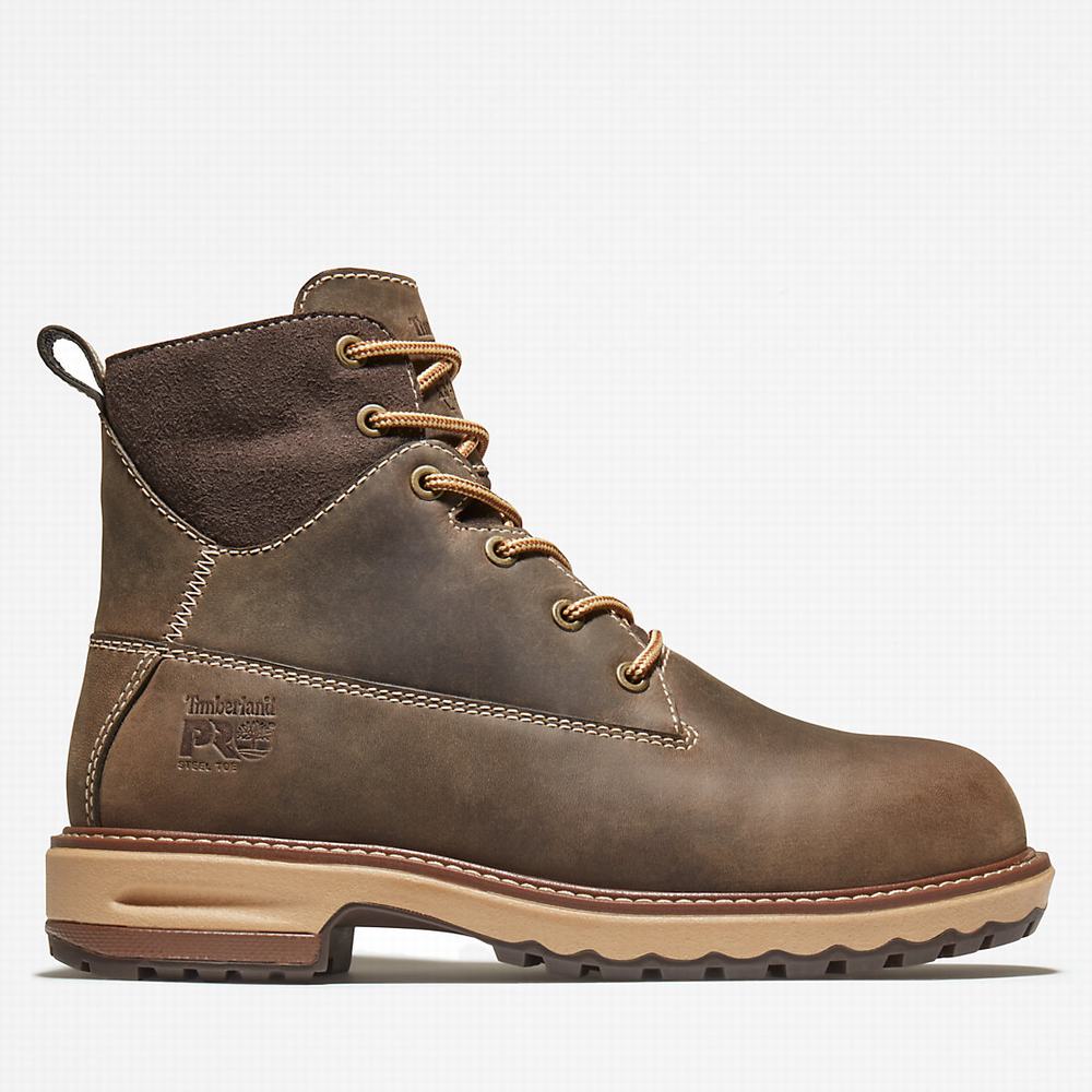 Dámské Pracovní Boty Timberland 6-inch Hightower Worker Boot Hnědé | TI20458-168