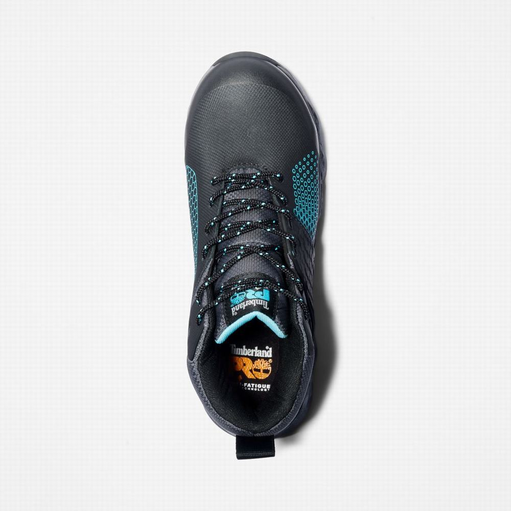 Dámské Pracovní Boty Timberland Ridgework Composite Špicí Waterproof Černé | TI30976-452