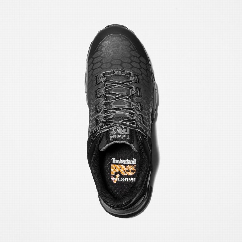 Dámské Pracovní Obuv Timberland PRO® Powertrain Sport Alloy Špicí Pracovní Sneaker Černé | TI57684-506
