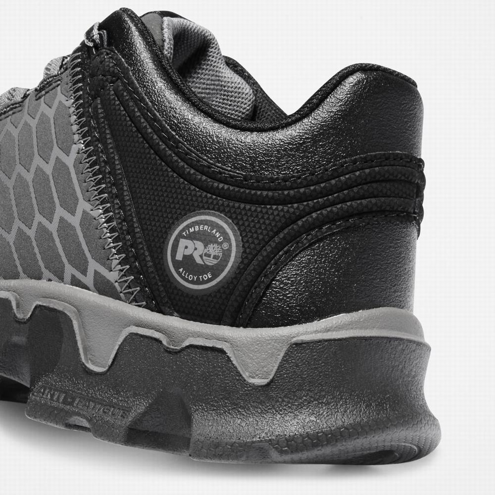 Dámské Pracovní Obuv Timberland PRO® Powertrain Sport Alloy Špicí Pracovní Sneaker Černé | TI57684-506