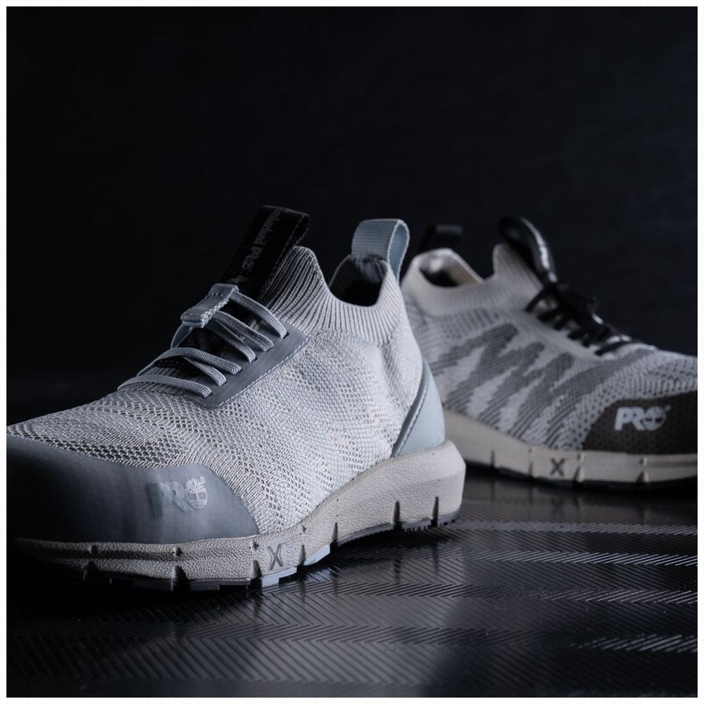 Dámské Pracovní Obuv Timberland Radius Composite Špicí Pracovní Sneaker Šedé Blankyt | TI59710-867