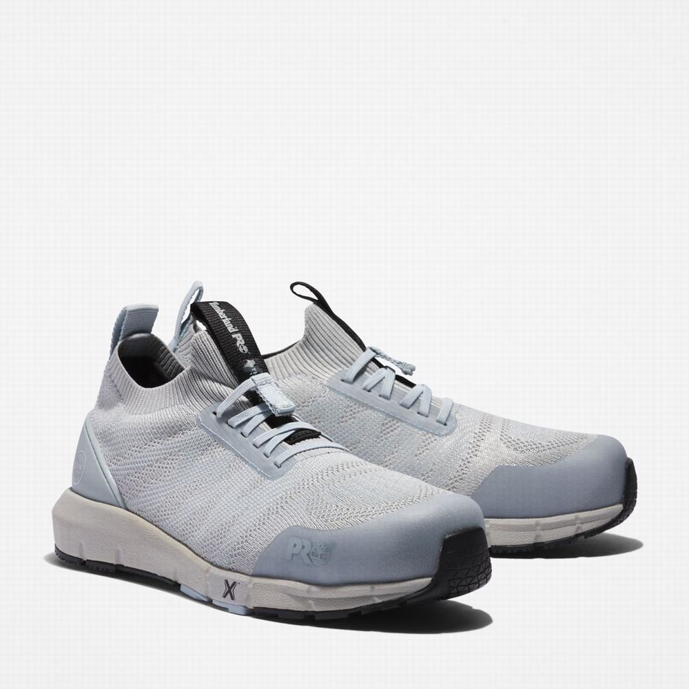 Dámské Pracovní Obuv Timberland Radius Composite Špicí Pracovní Sneaker Šedé Blankyt | TI59710-867