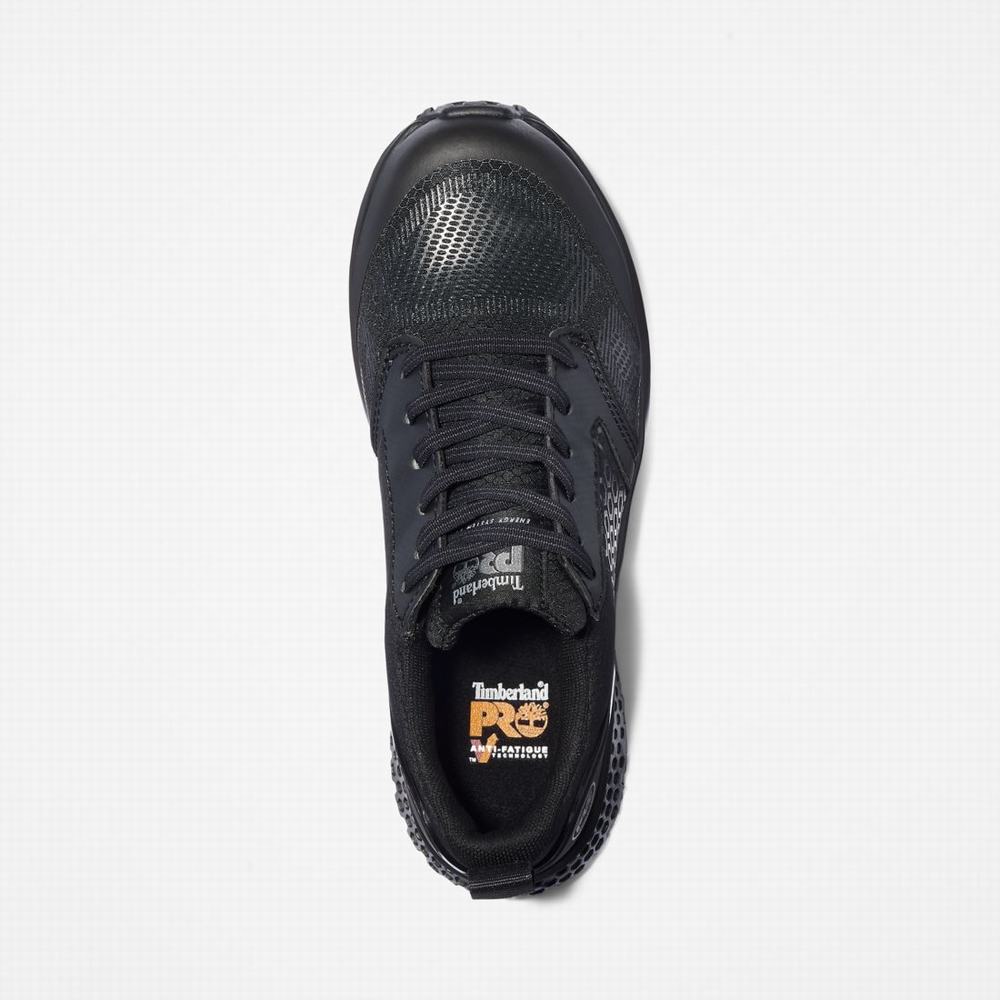 Dámské Pracovní Obuv Timberland Reaxion Composite Špicí Pracovní Sneaker Černé Šedé | TI39167-802
