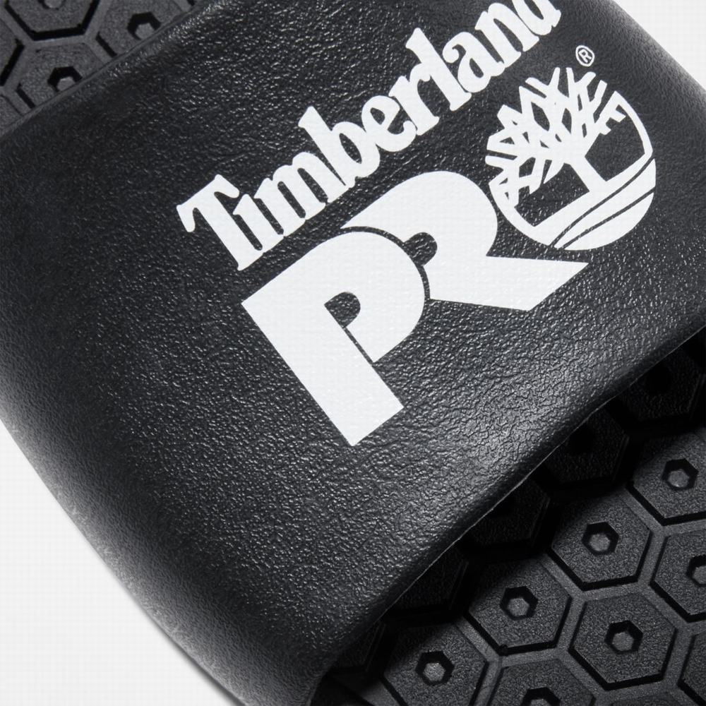 Dámské Sandály Timberland Anti-Fatigue Technologie Pantofle Černé Bílé | TI43721-581