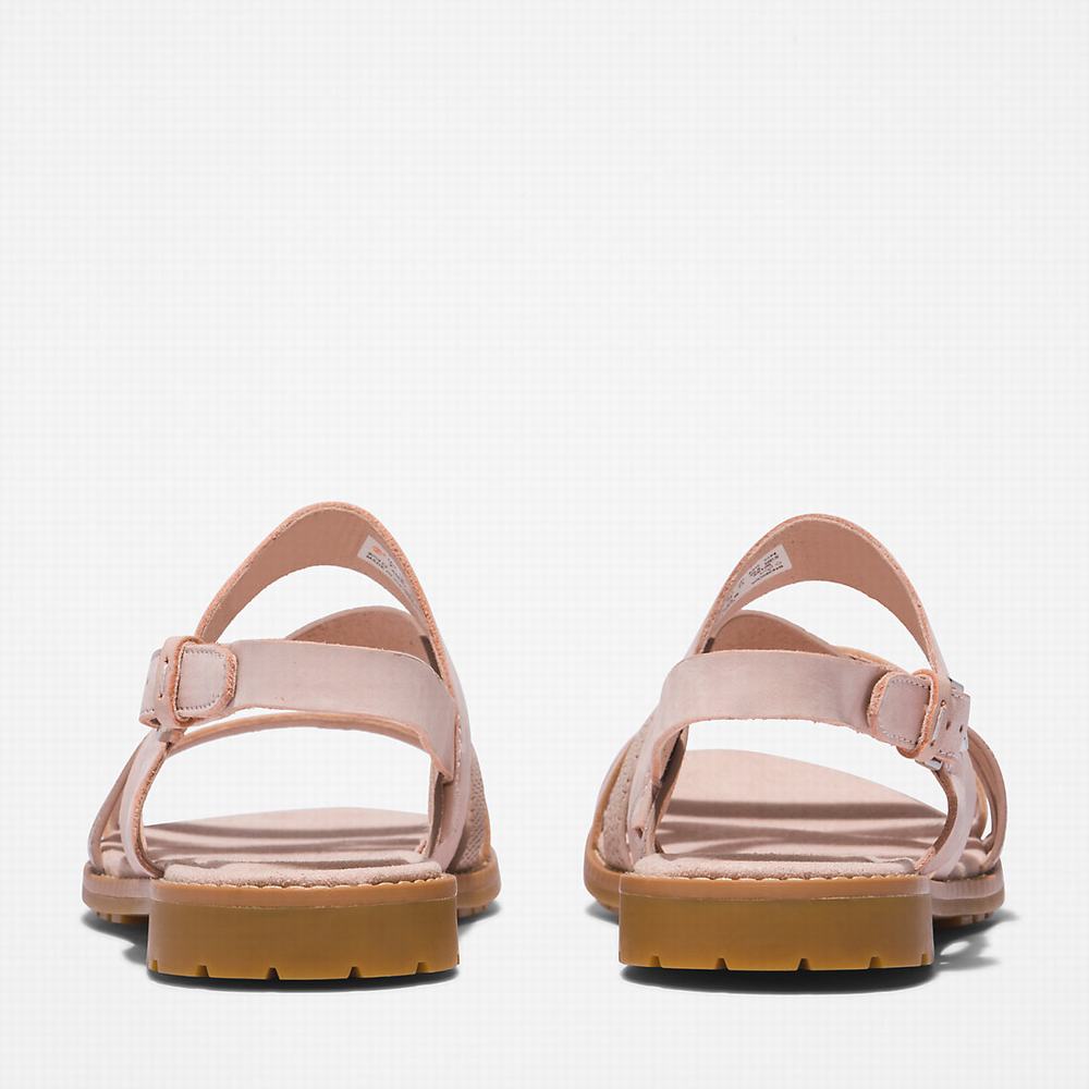 Dámské Sandály Timberland Chicago Riverside Backstrap Světle Růžové | TI04597-541