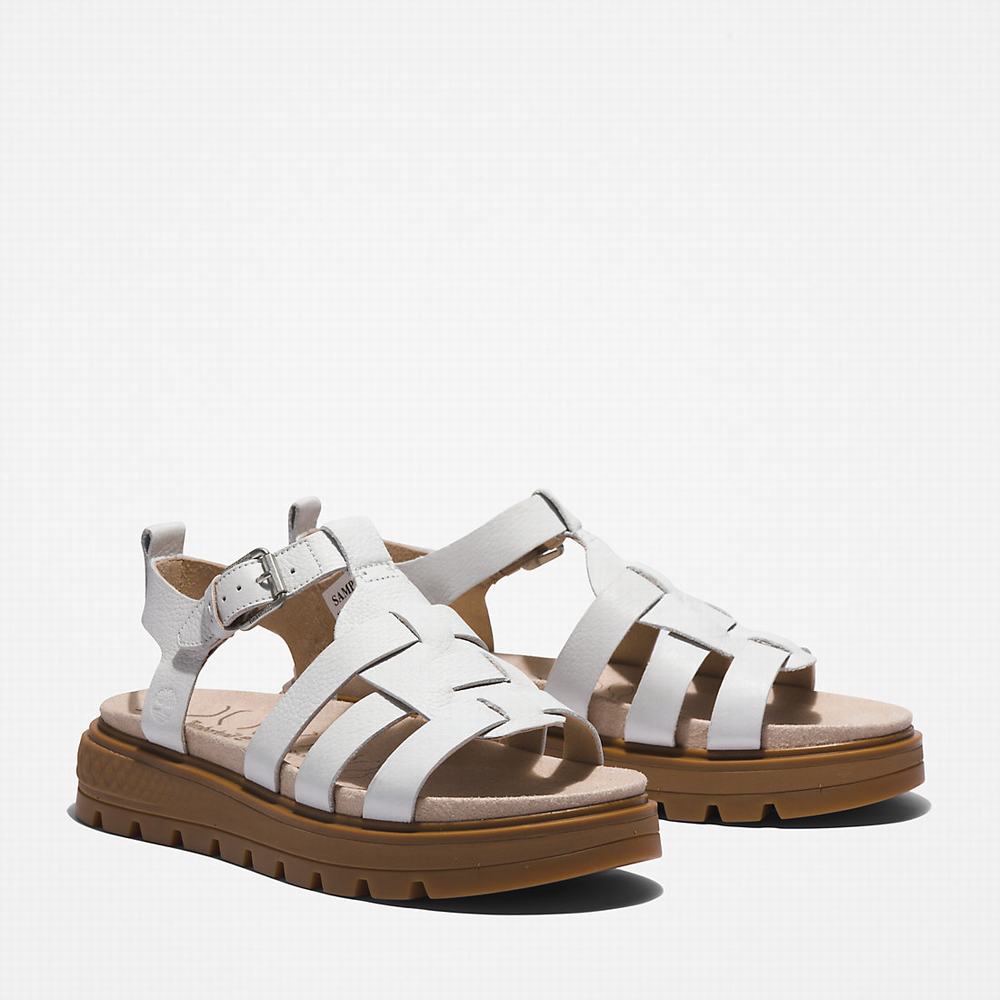 Dámské Sandály Timberland GreenStride™ Ray City Bílé | TI37950-054